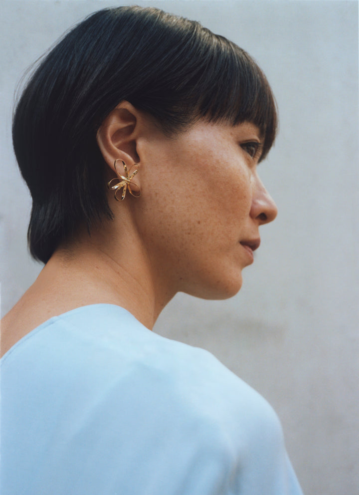 Ribbon Earrings