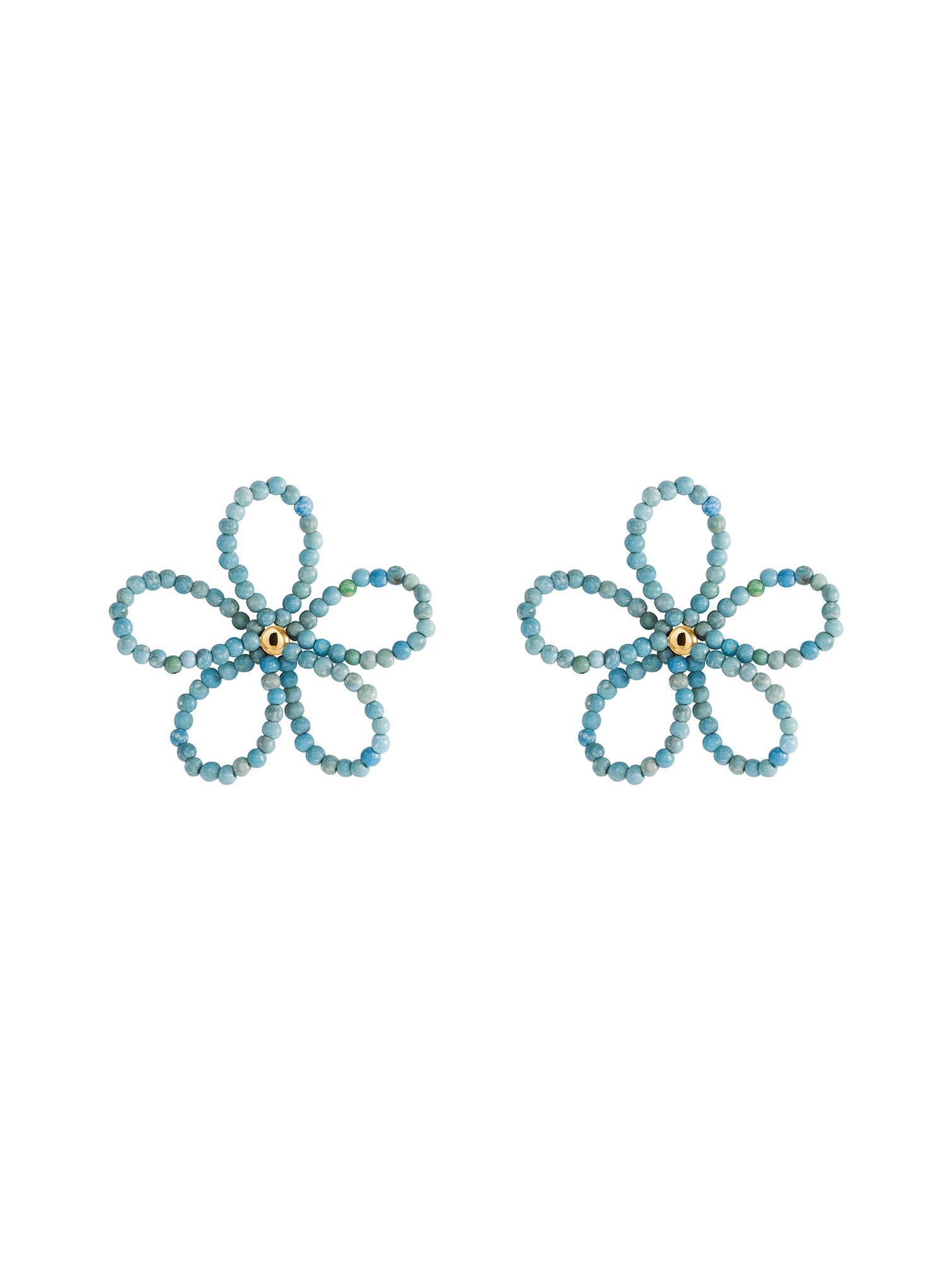 Sakura Blue Earrings