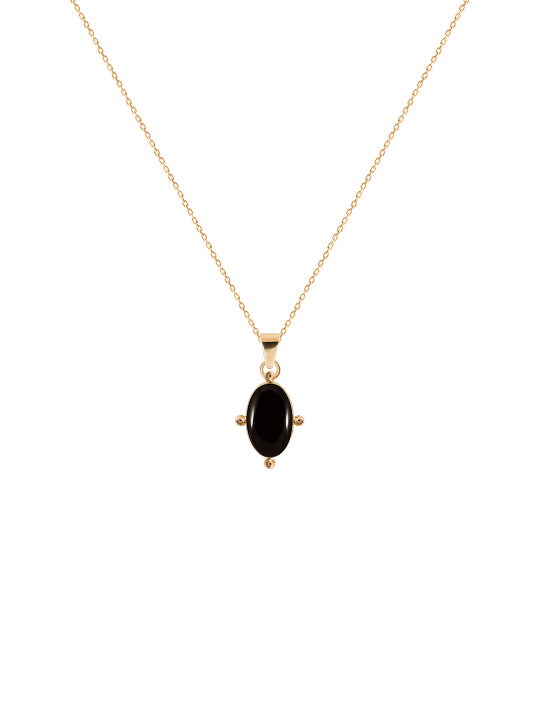 Black Lilac Necklace